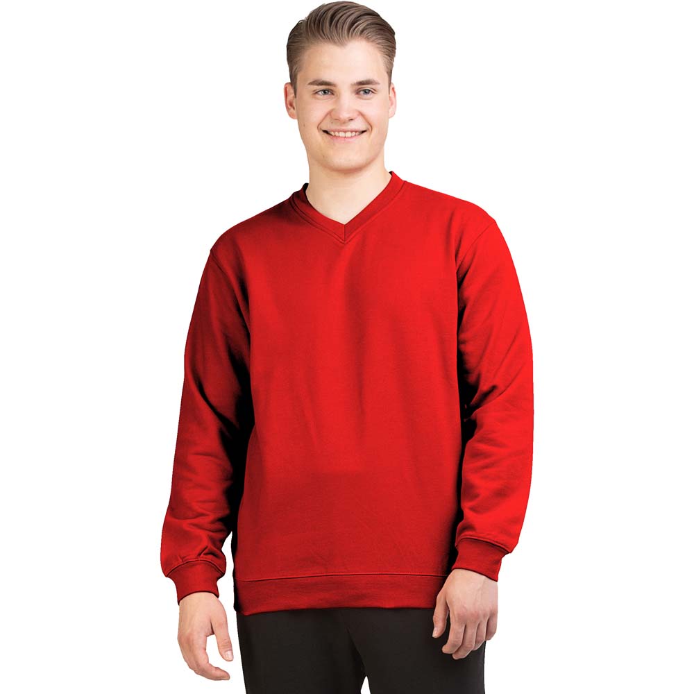 SNAP Sweat-Shirt Top-Line V-Neck