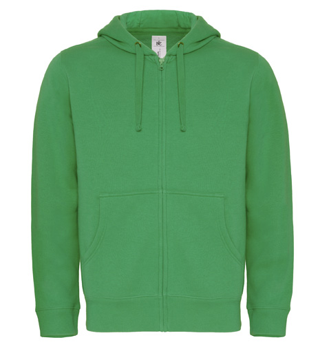 B&C Hooded Full Zip / Men 