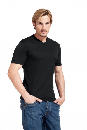 Promodoro Men´s Slim Fit V-Neck-T