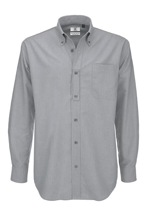 % B&C Oxford LSL / Men %