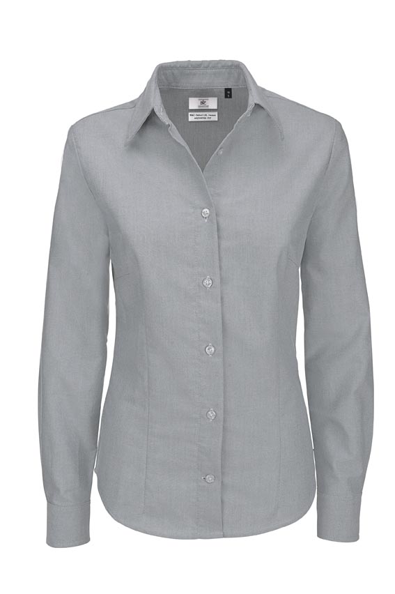 % B&C Oxford LSL / Women %