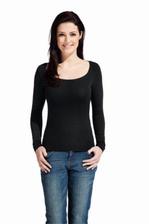 Promodoro Women´s Slim Fit-T LS 