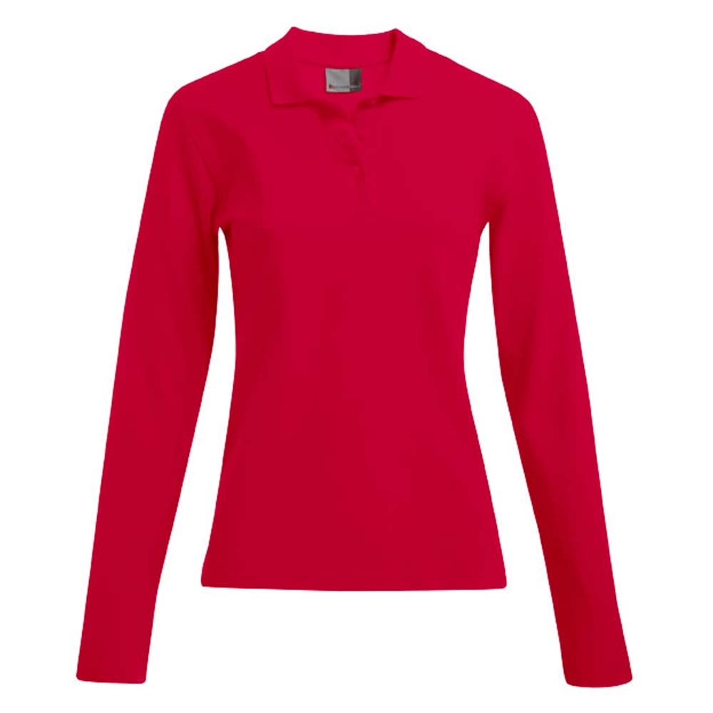 Promodoro Women´s Heavy Polo LS 