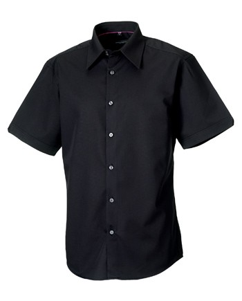 Russell Herren - Tencel Kurzarm Hemd