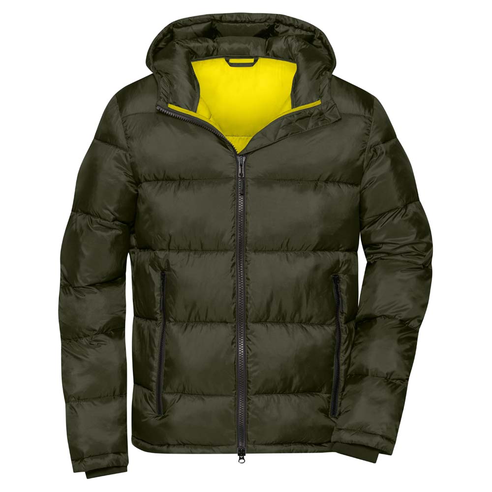 JN Herren gesteppte Winterjacke