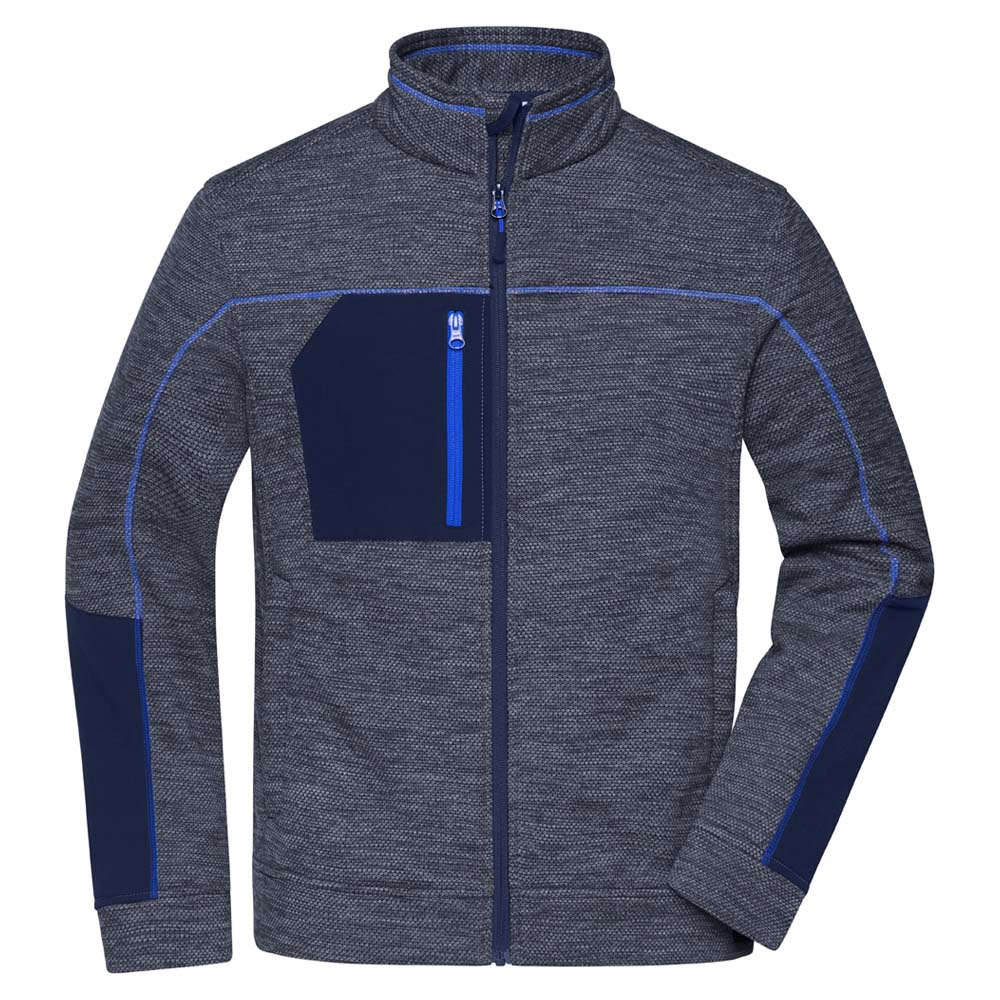 JN Herren Fleece Jacke Structure