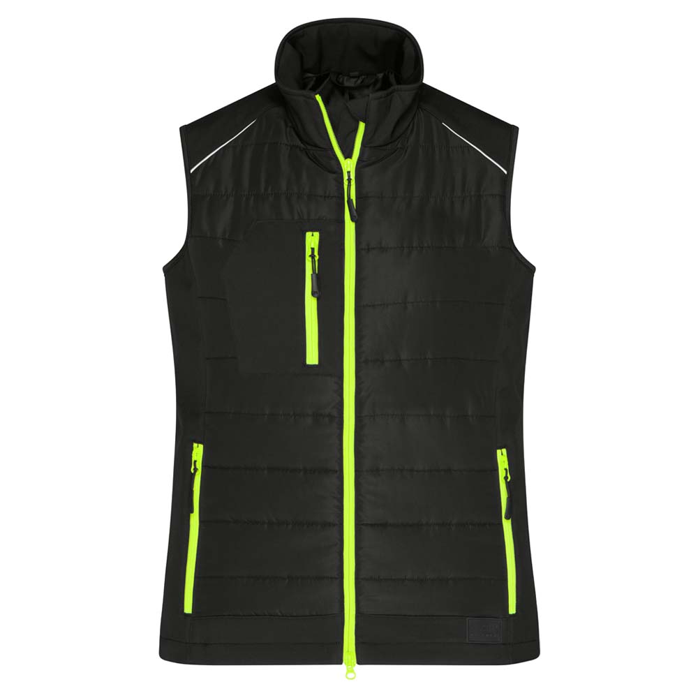 JN Damen Softshell Weste Hybrid