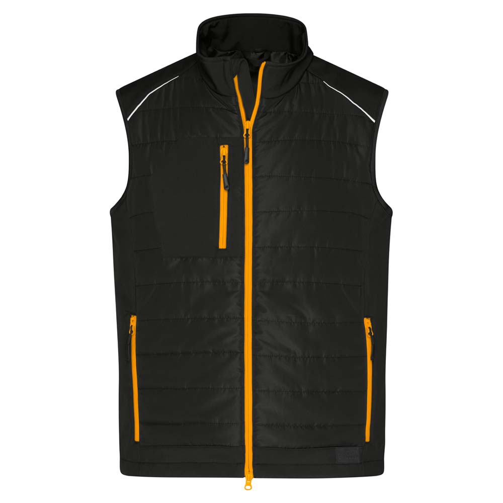 JN Herren Softshell Weste Hybrid