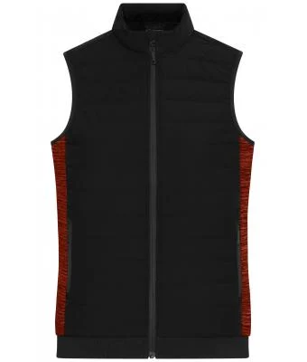 James & Nicholson Ladies' Padded Hybrid Vest