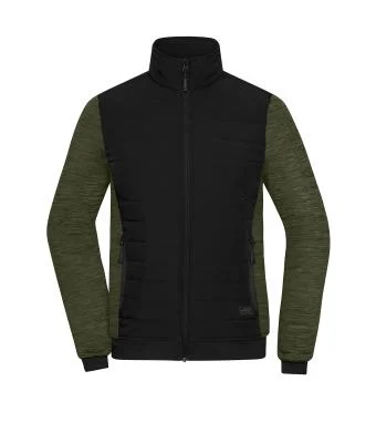 James & Nicholson Ladies' Padded Hybrid Jacket