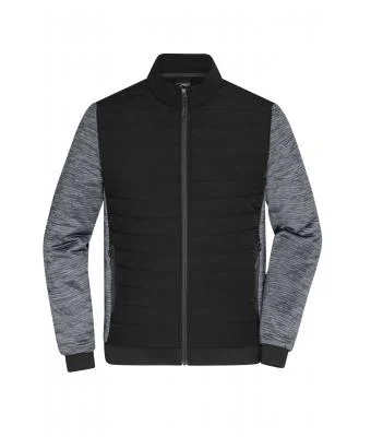 James & Nicholson Men's Padded Hybrid Jacket