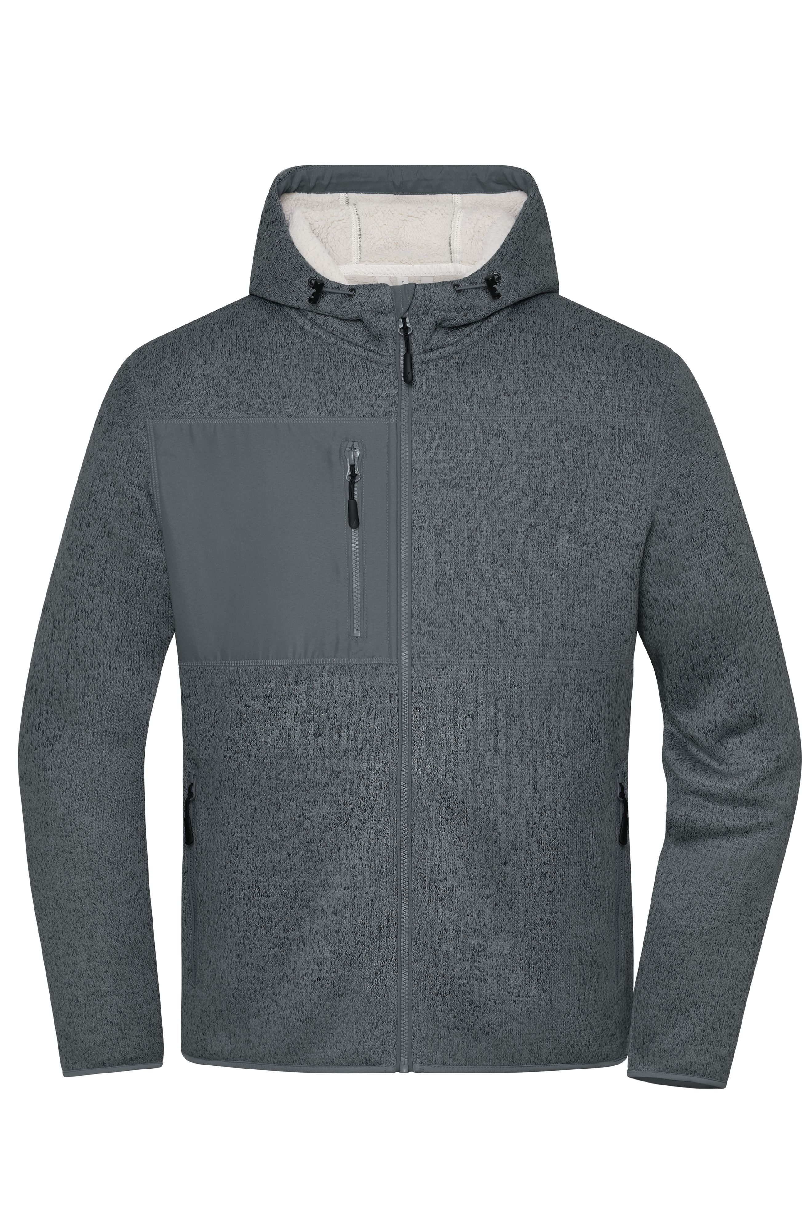 JN Workwear Knitted Fleece Jacket