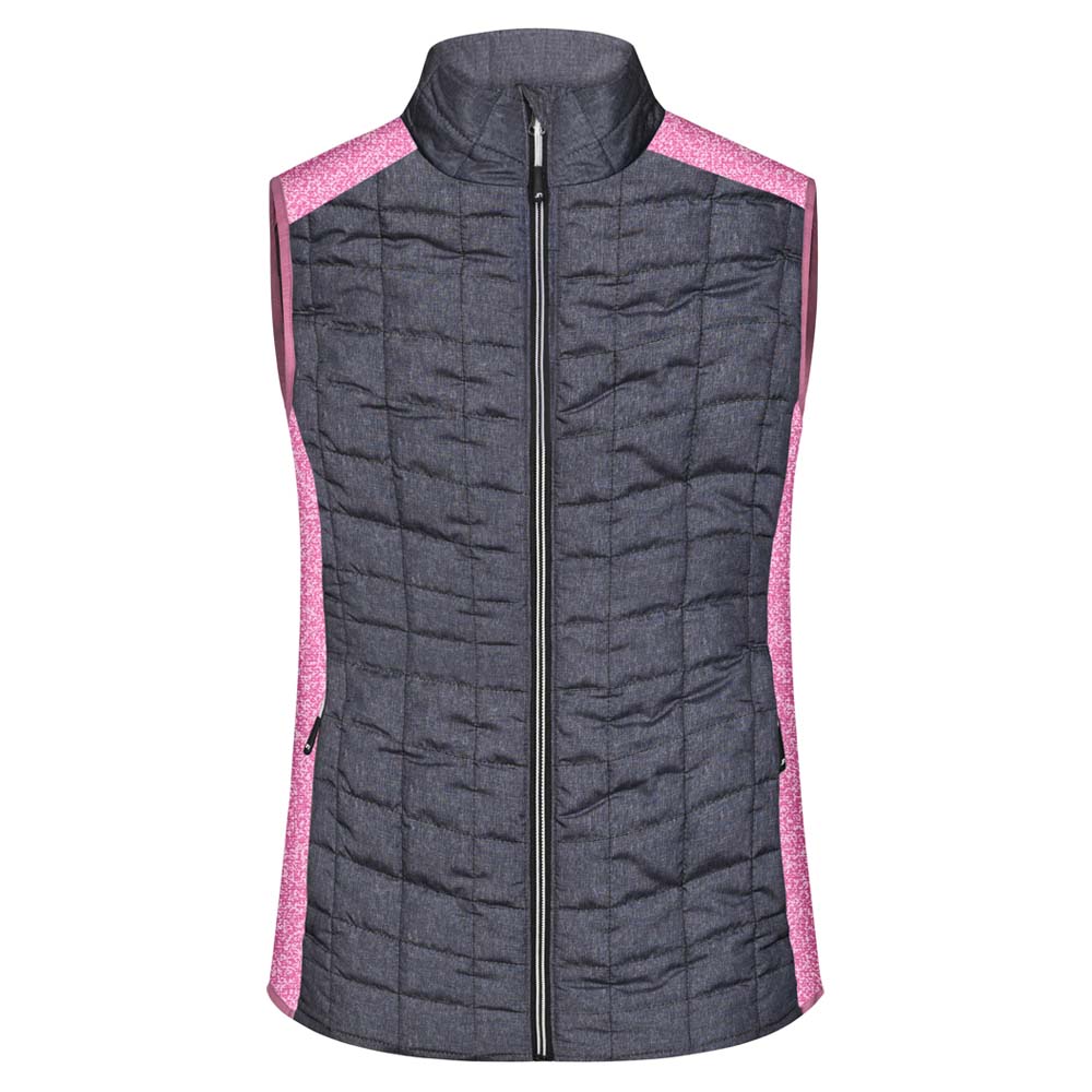 JN Damen Knitted Hybrid Vest