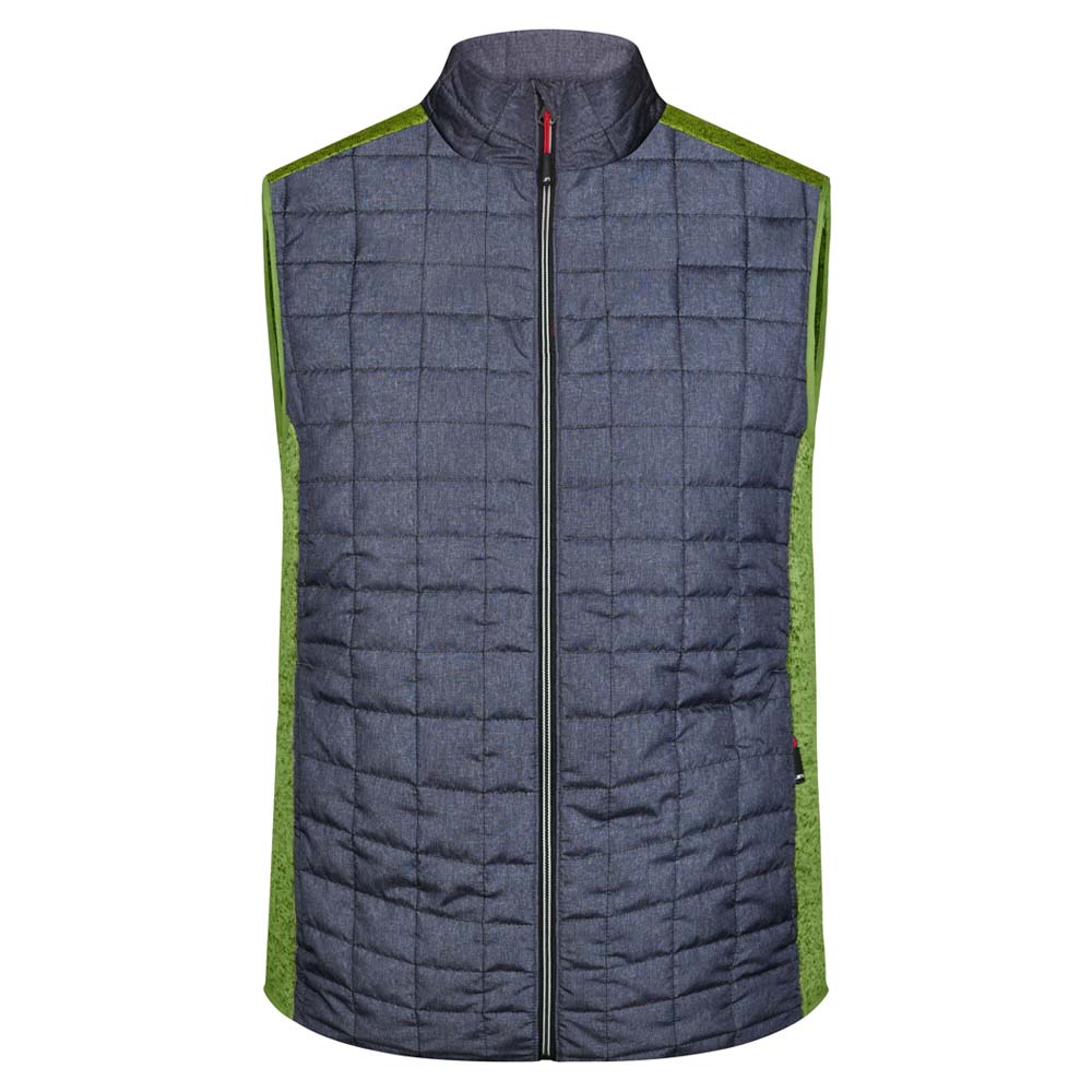 JN Herren Knitted Hybrid Vest