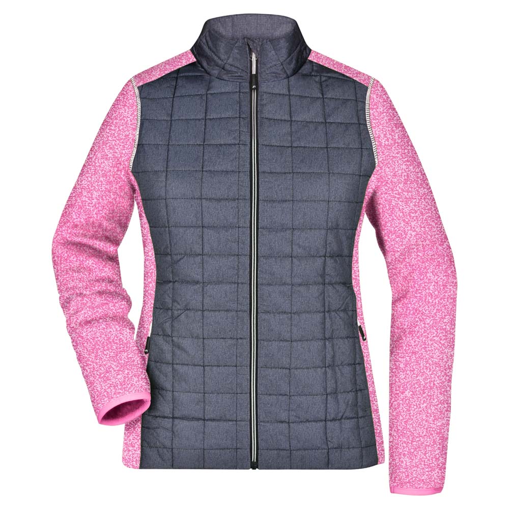JN Damen Jacke Knitted Hybrid 