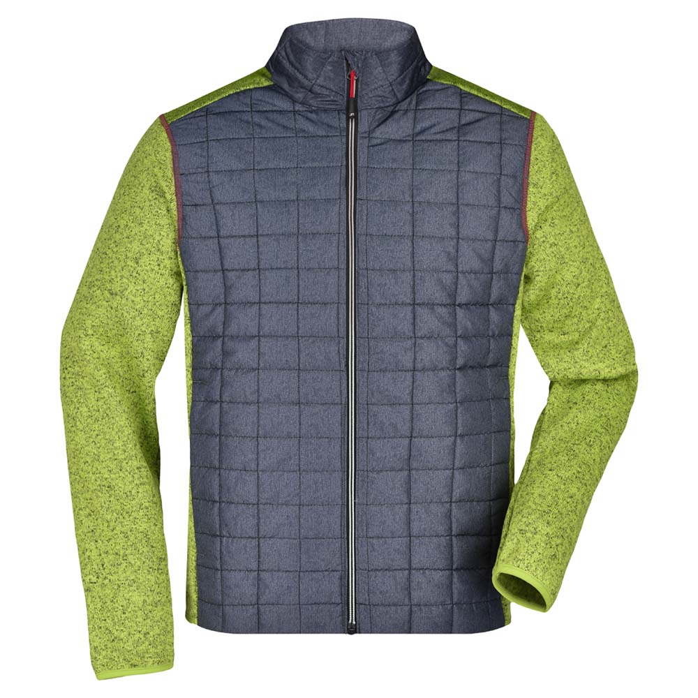 JN Herren Jacke Knitted Hybrid