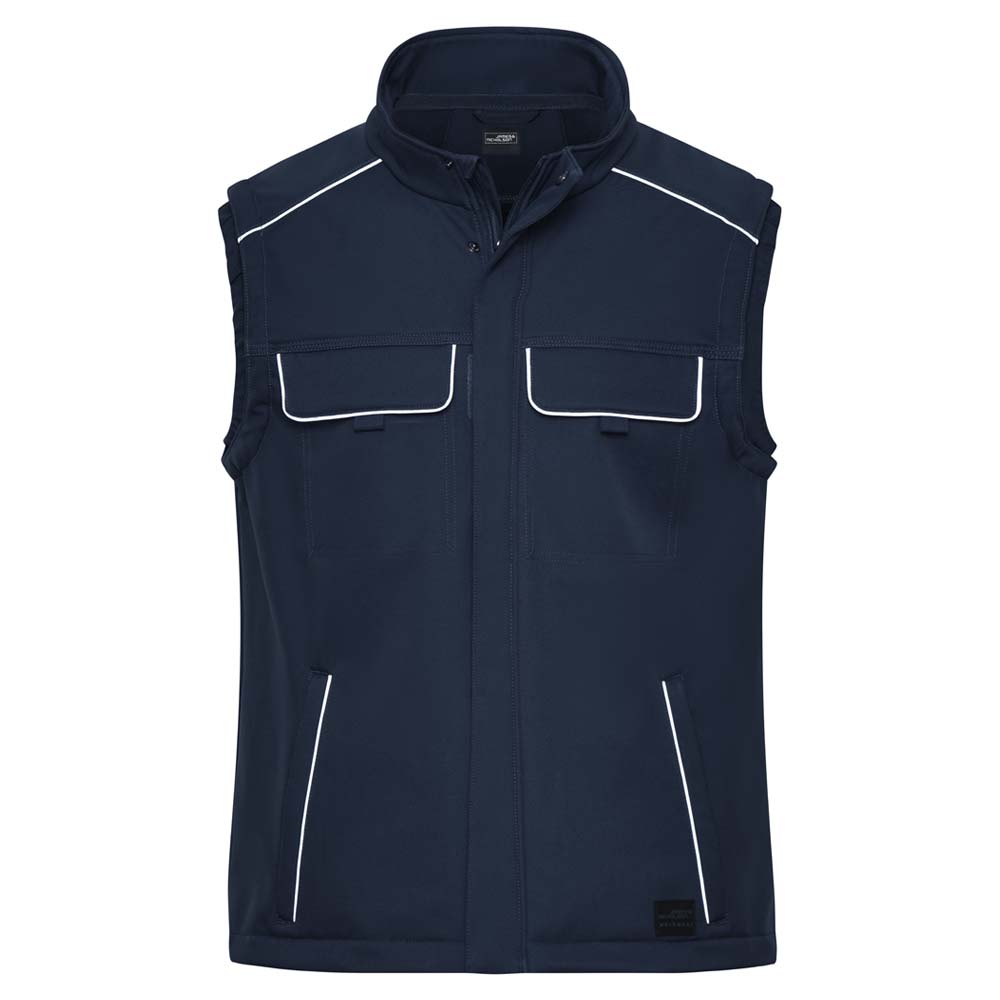 JN Workwear Softshell Vest Solid