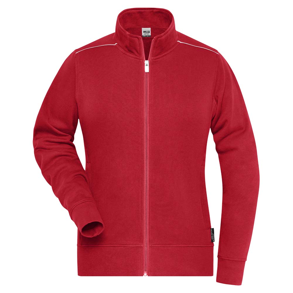 JN Ladie´s Workwear Sweat-Jacket Solid