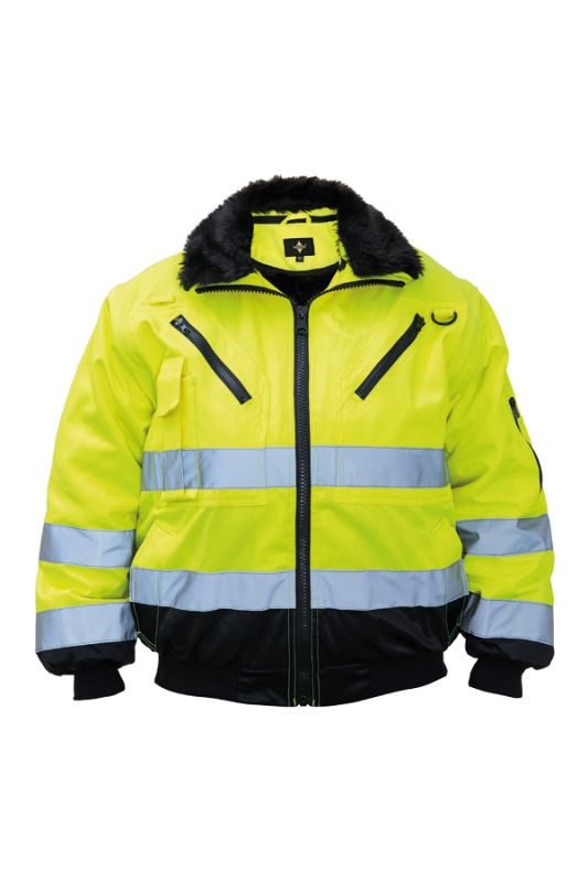 Hi-Vis / Workwear 4-in-1 Pilotenjacke OSLO