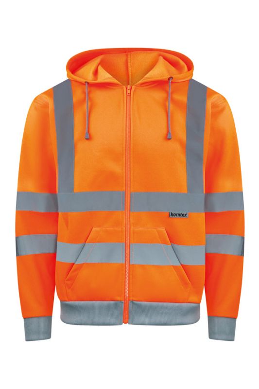 Hi-Vis Zipper Hoodie Galway