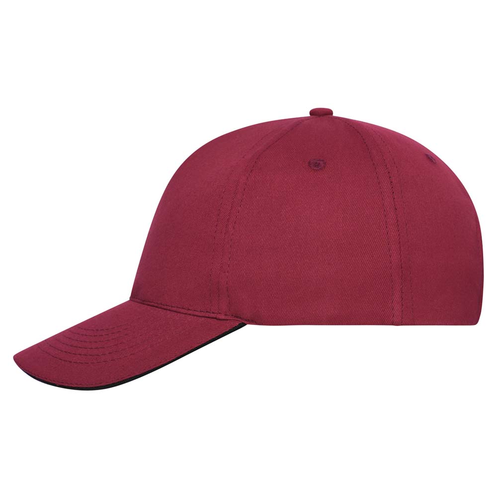 MB 5 Panel Sandwich Cap Bio Cotton
