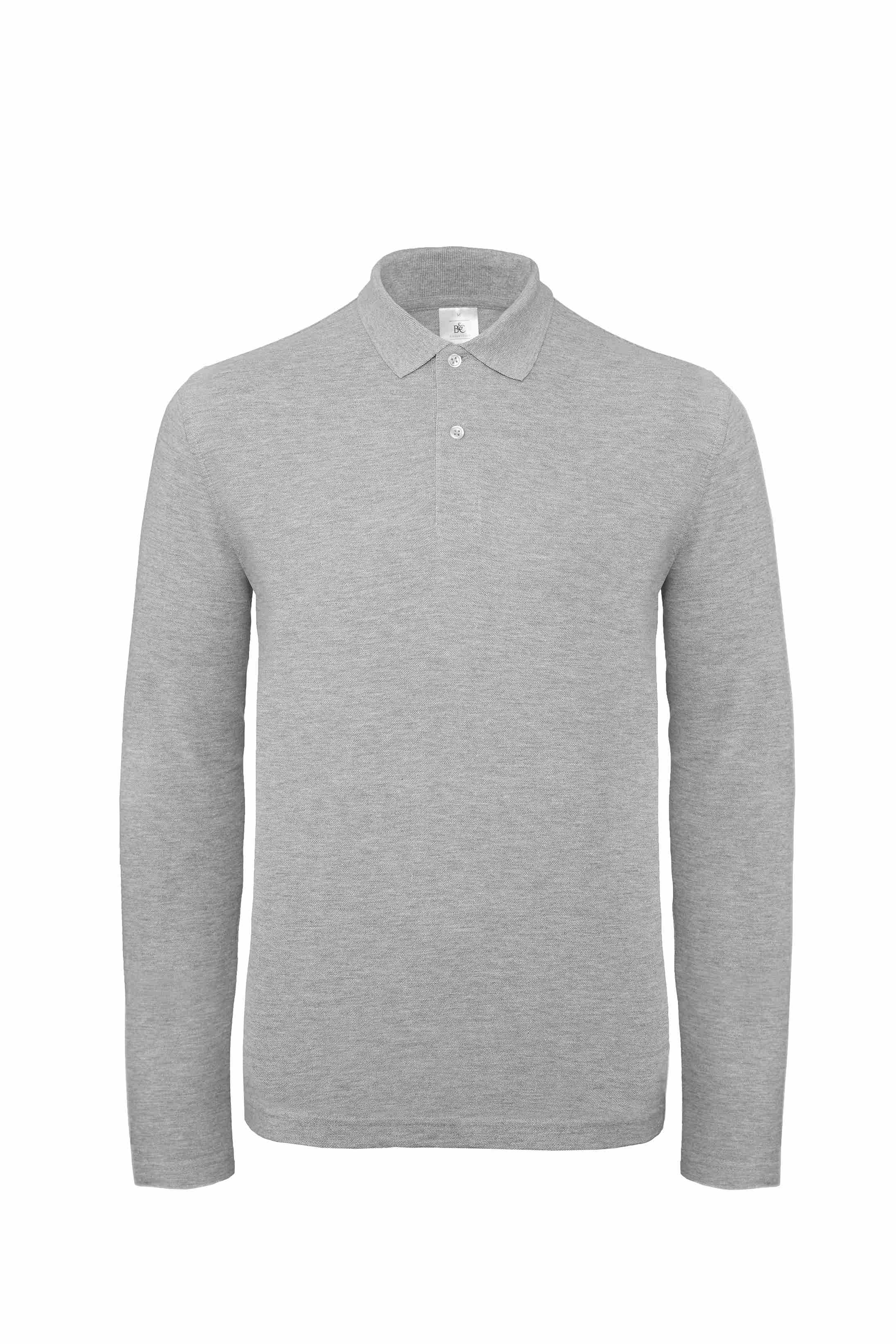 B&C Longsleeve Polo-Shirt ID.001 Men