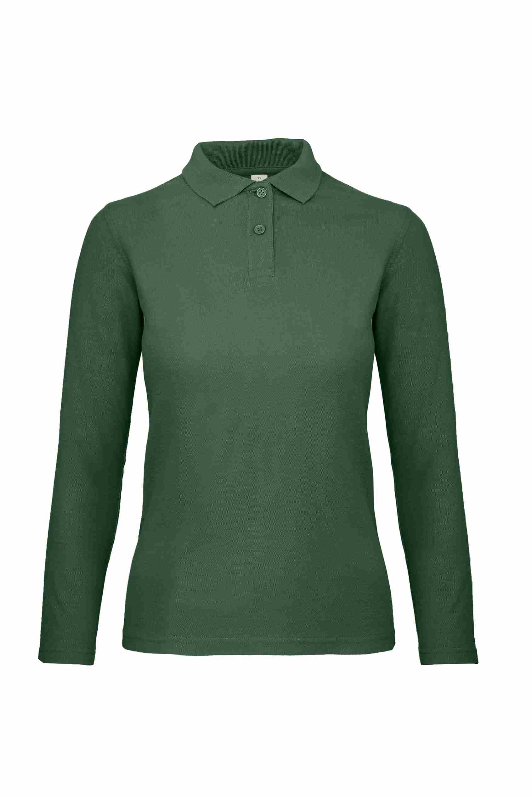 B&C Longsleeve Polo-Shirt ID.001 Women