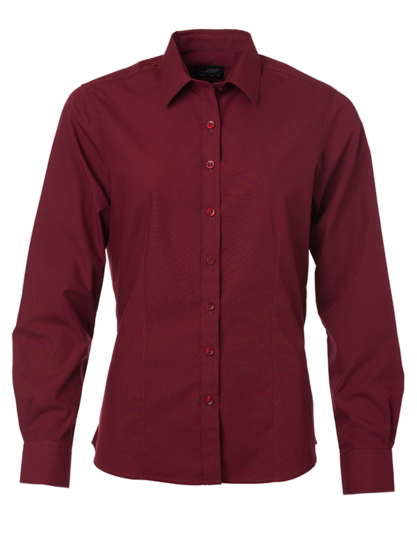 JN Womens Shirt Longsleeve Poplin