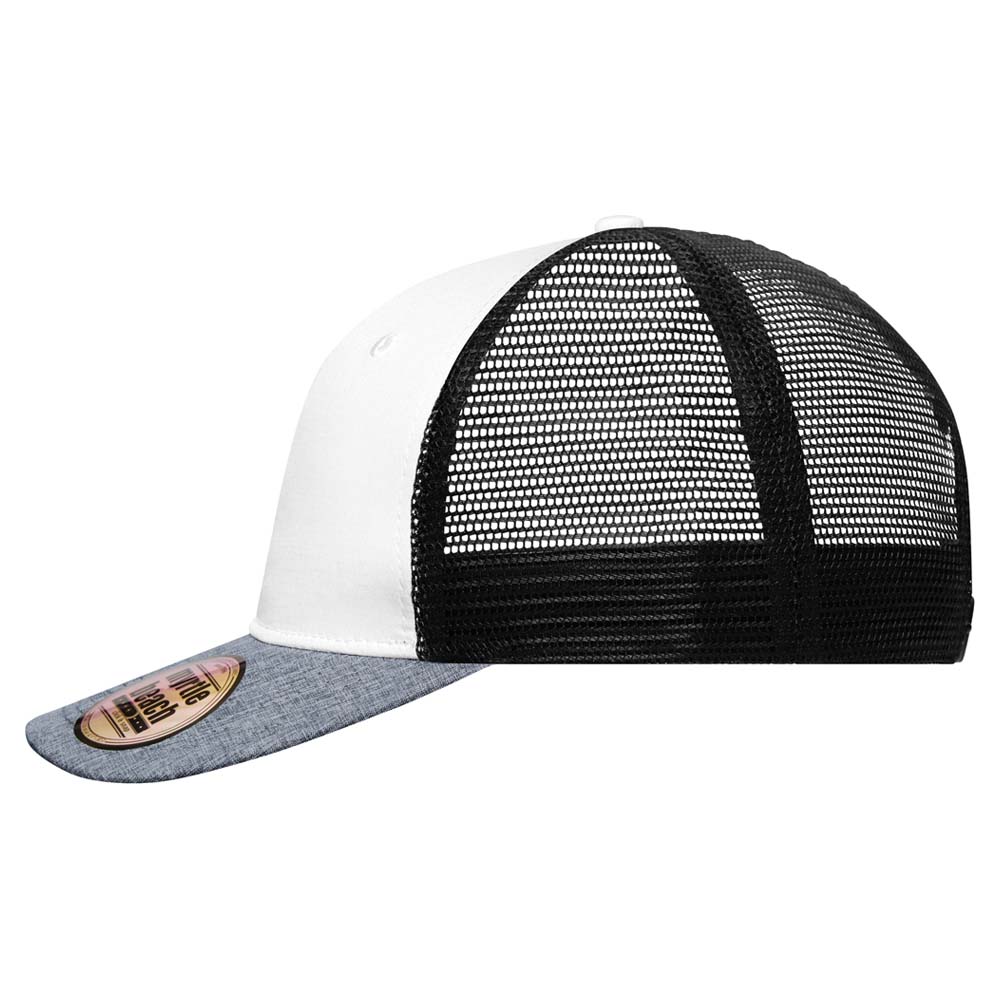 MB 6 Panel Mesh Cap Melange