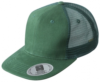 MB 6 Panel Flat Peak Cap 