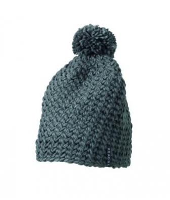 Myrtle Beach Unicoloured crocheted cap with Pompon